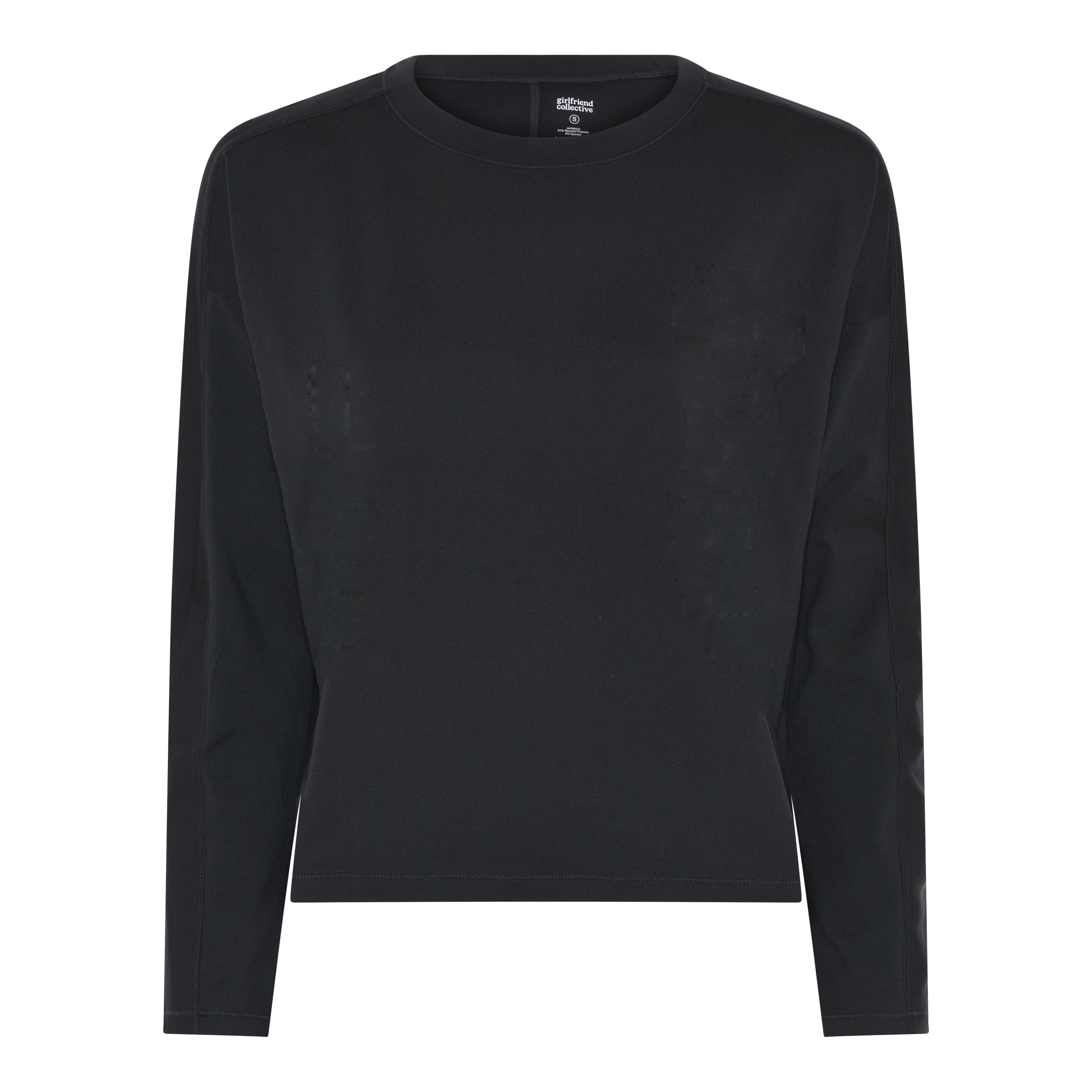Reset Long Sleeve Tee, Black