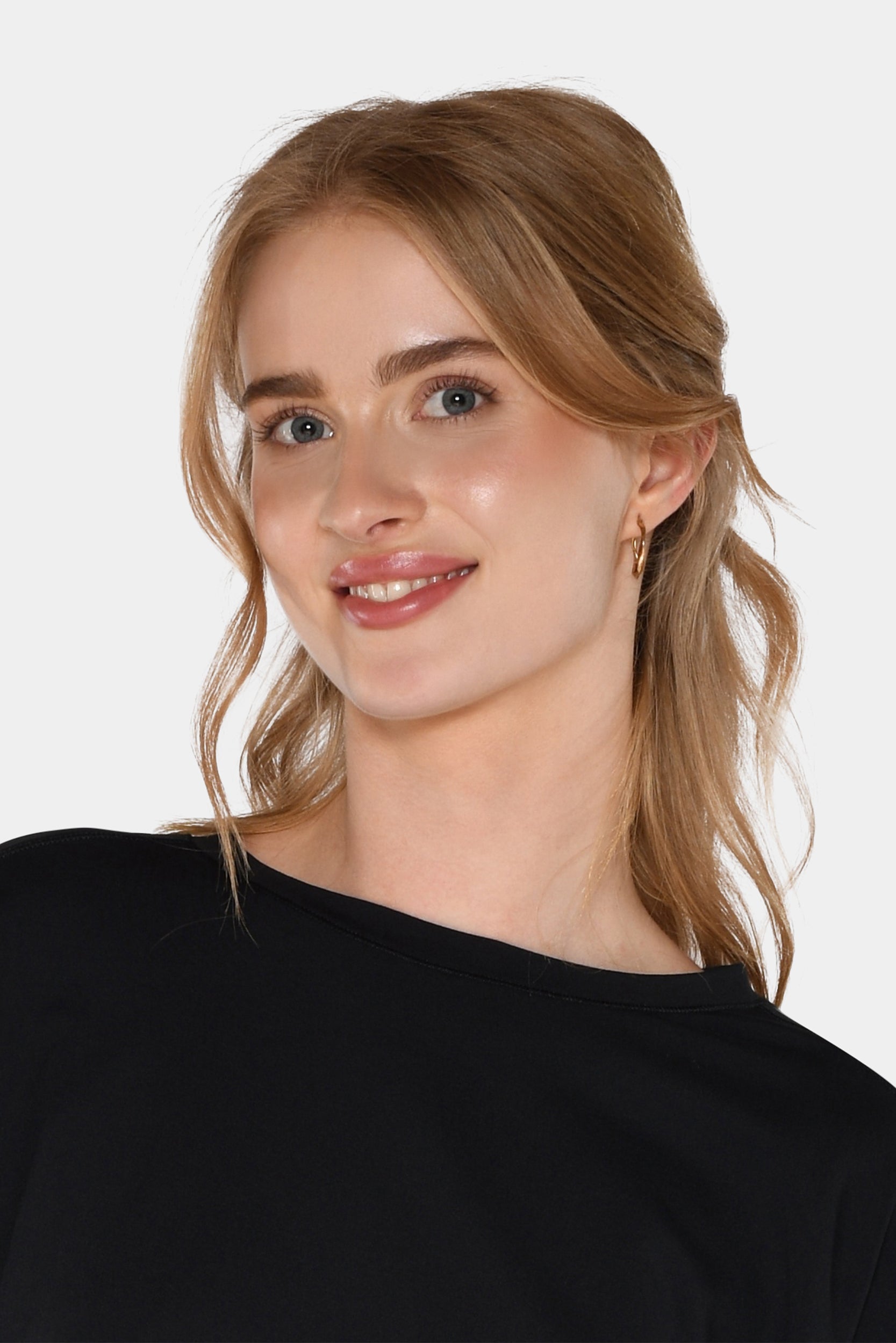 Reset Long Sleeve Tee, Black