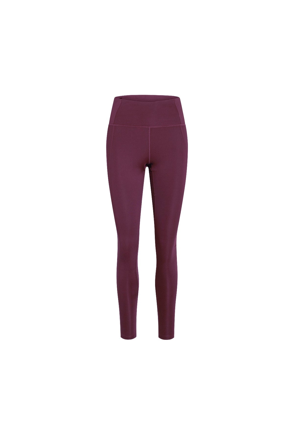 Compressive High-Rise Legging, 7/8, Plum