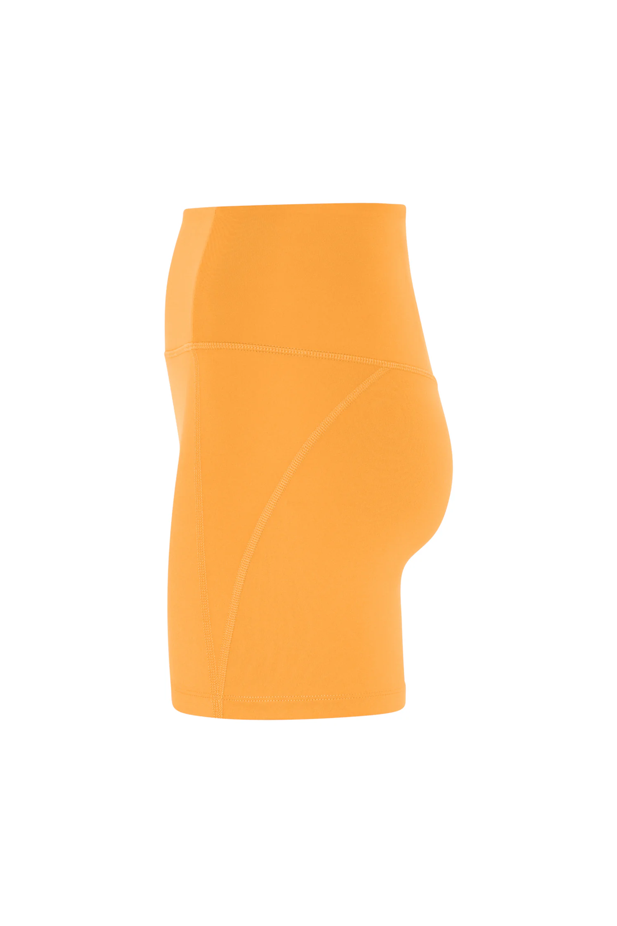 Compressive High-Rise Run Shorts Golden Glow