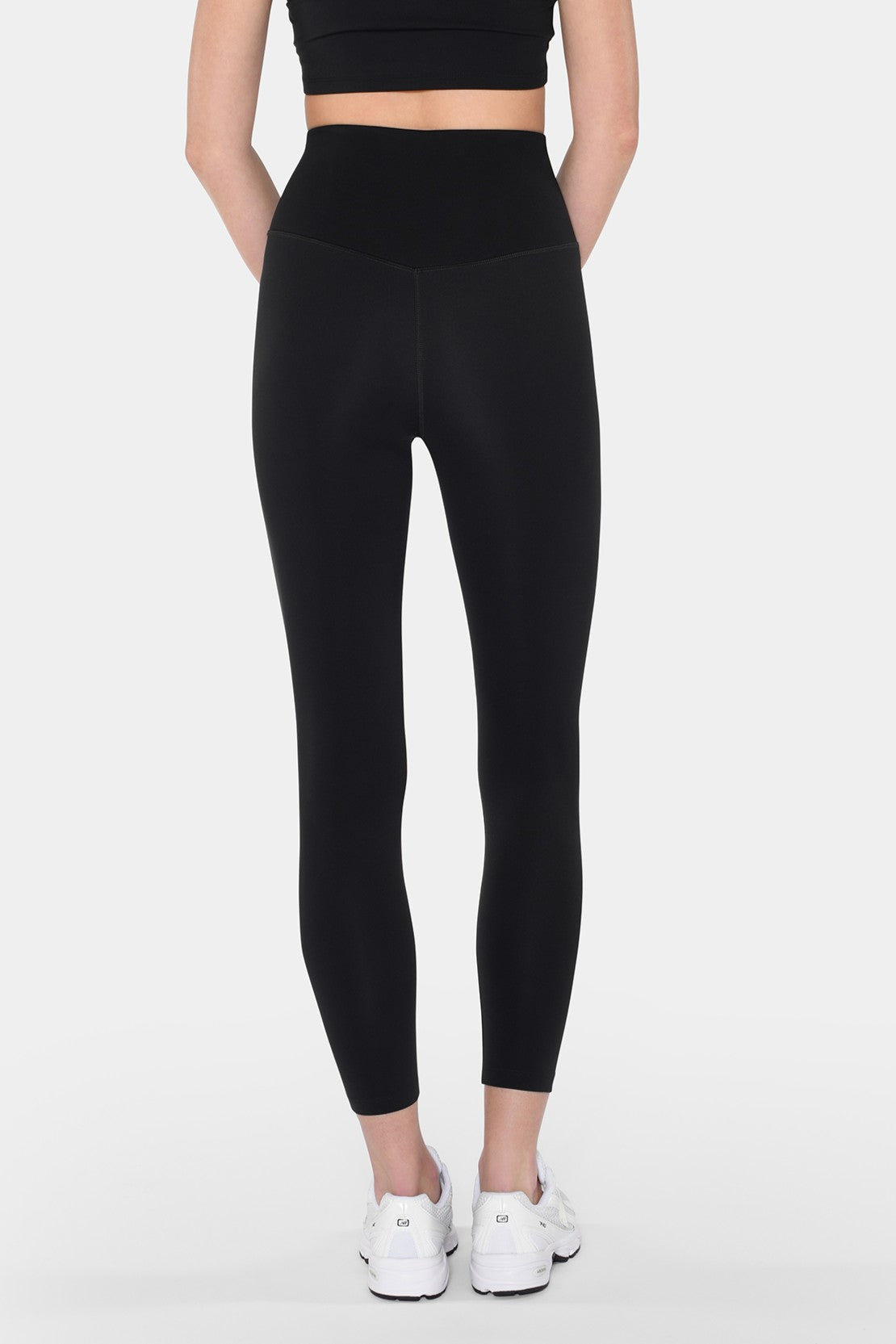 Float High-Rise Legging, 7/8, Black