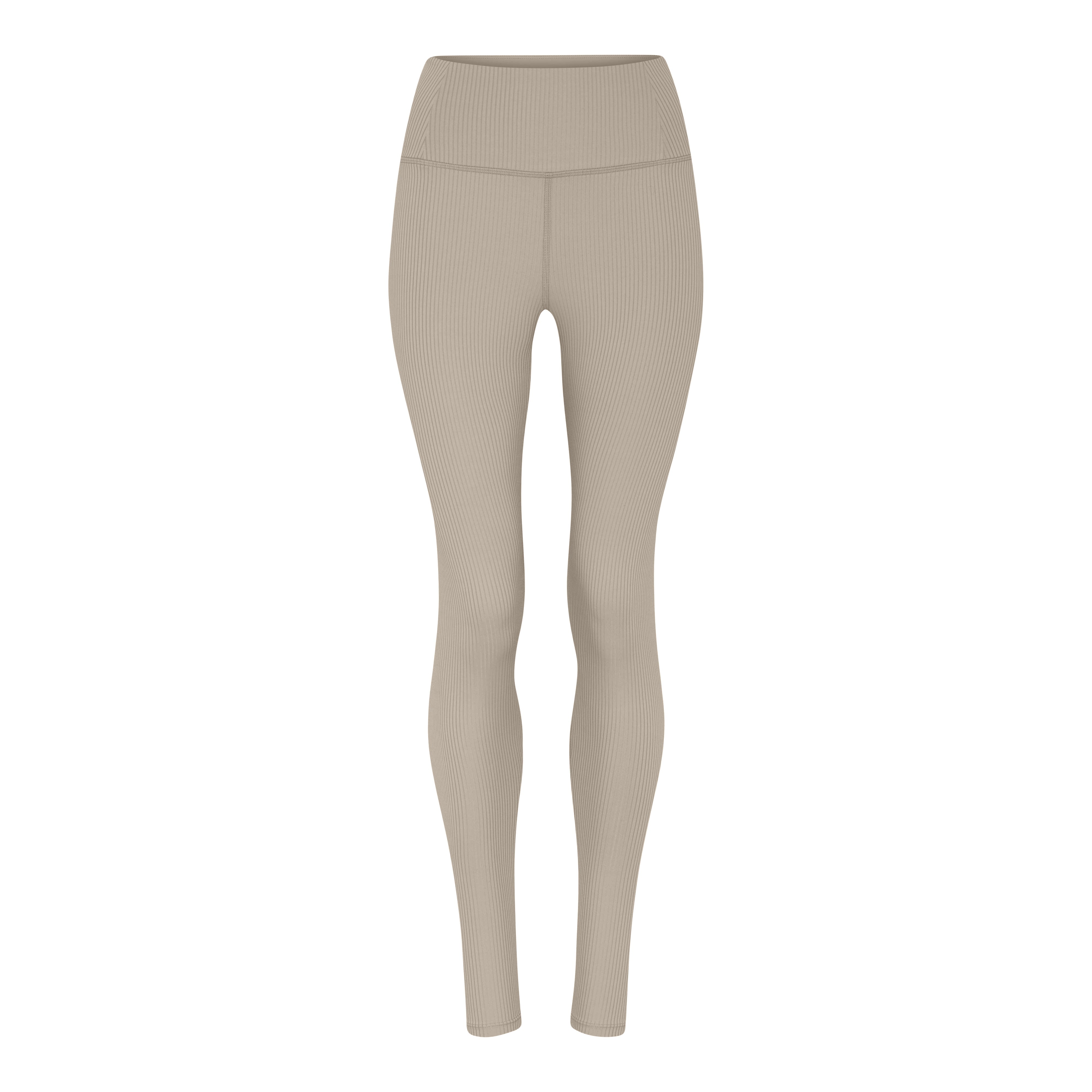 Rib High-Rise Legging, Long, Feather