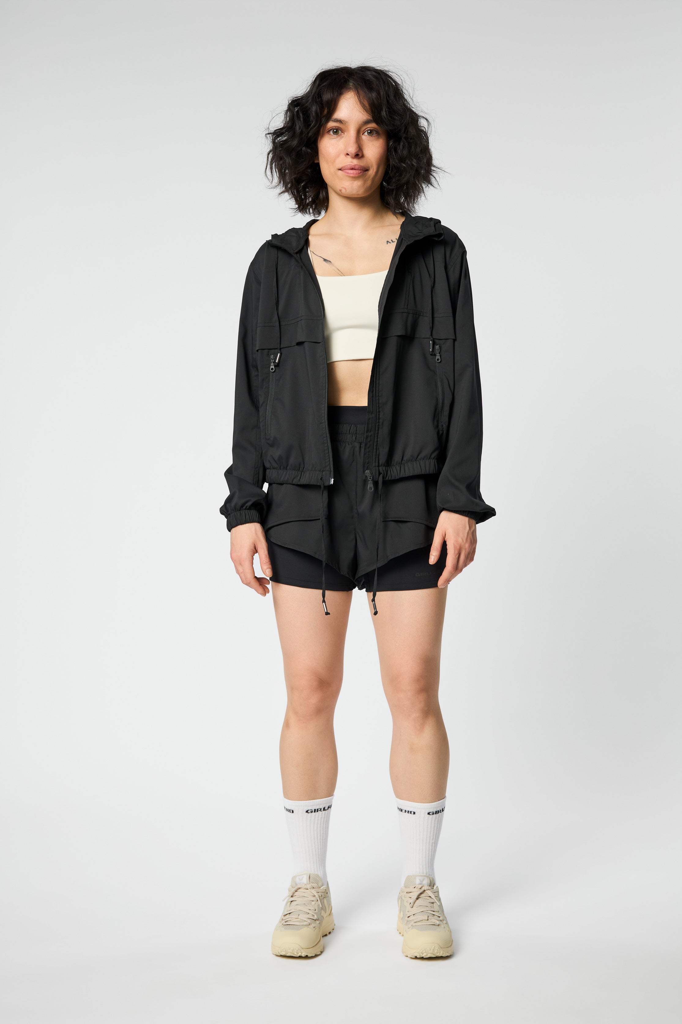 Fallon Trail Shorts, Black