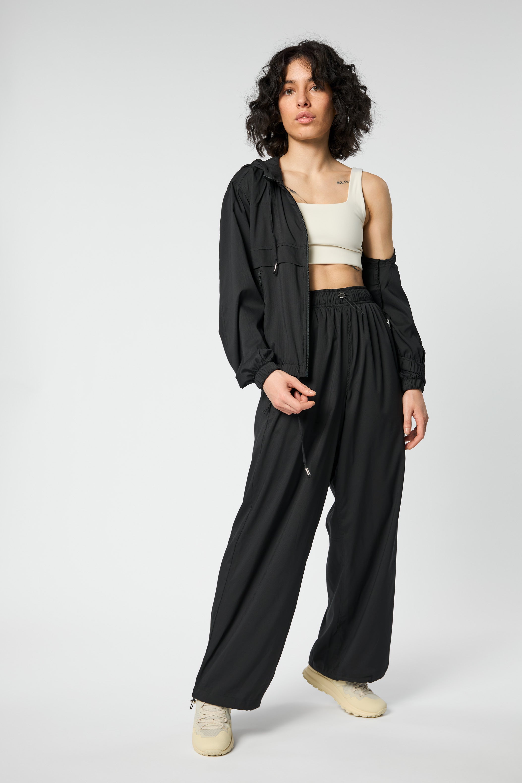 Amy Adjustable Pants, Black