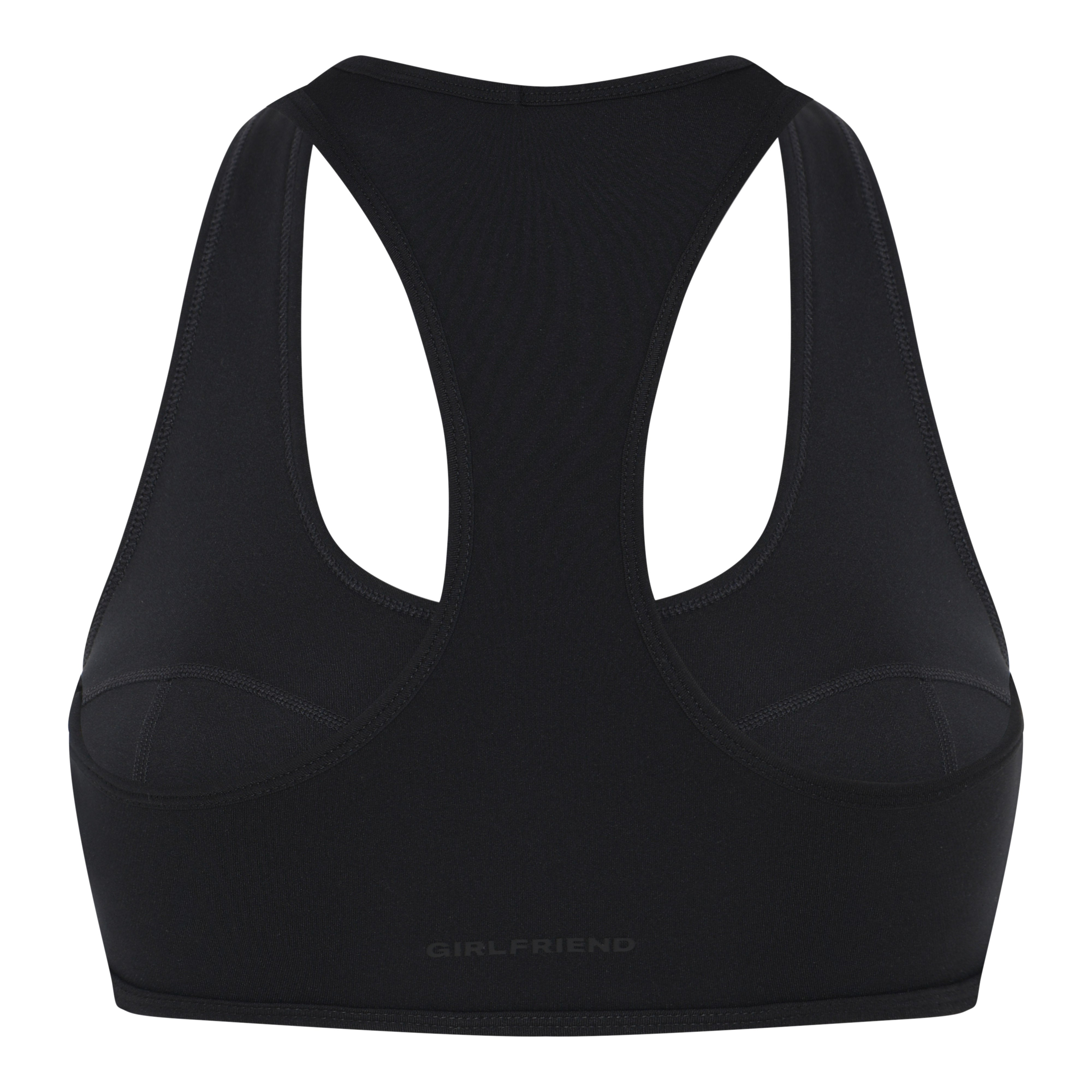 Connie Curved Bra, Black