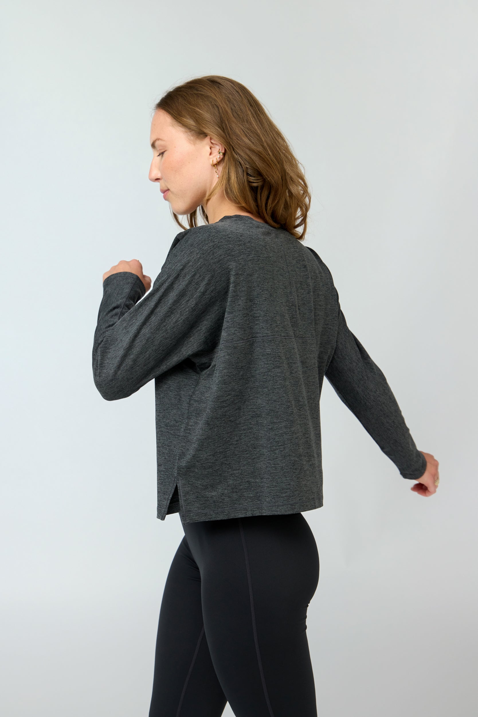 Reset Long Sleeve Tee, Moon