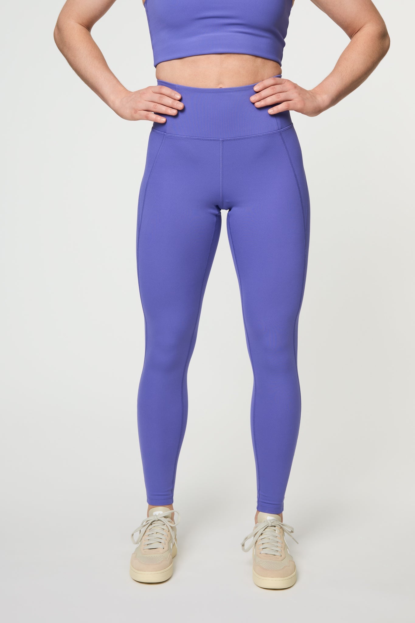 Compressive High-Rise Legging, Long, Wild Iris