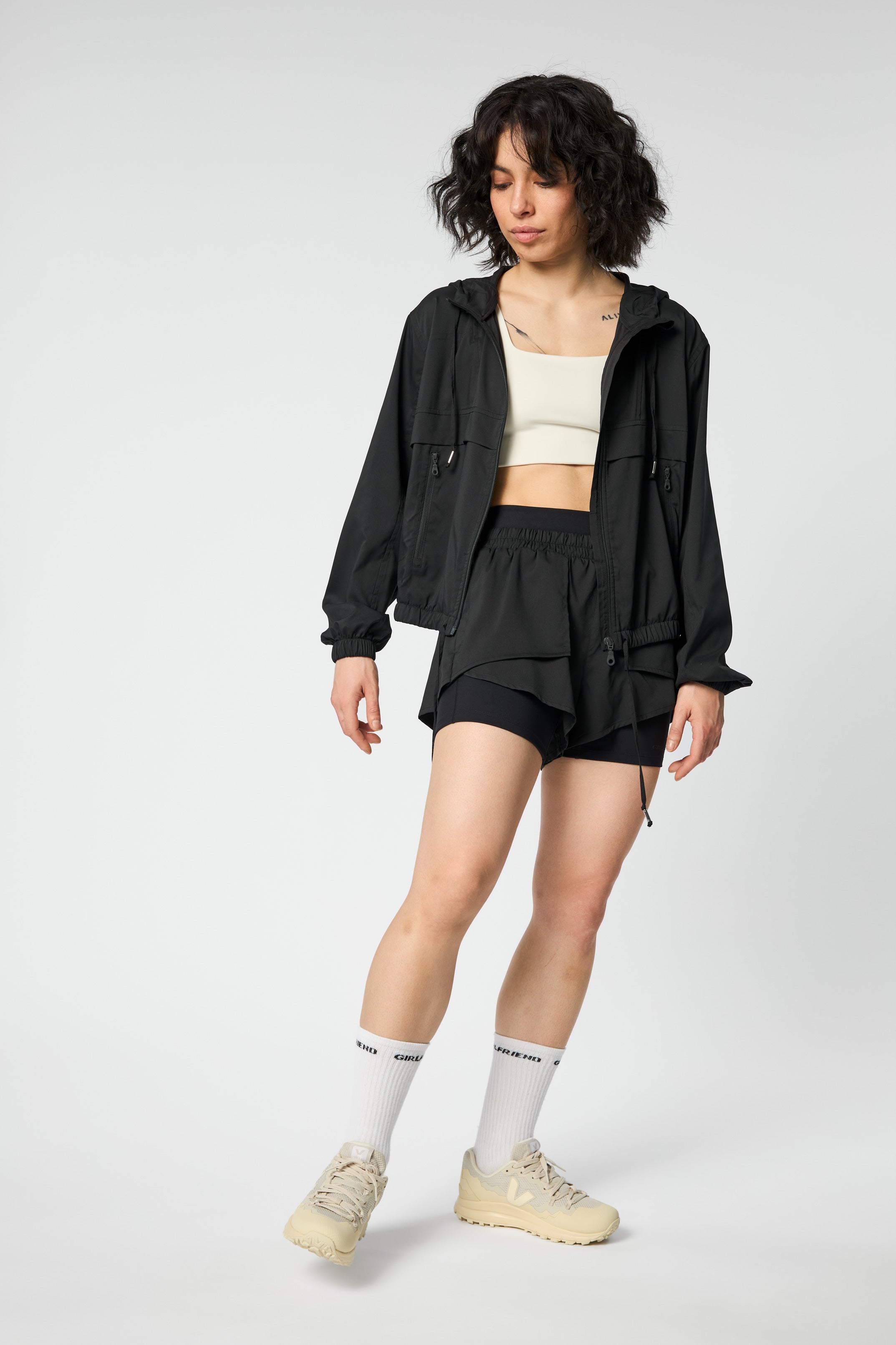 Fallon Trail Shorts, Black