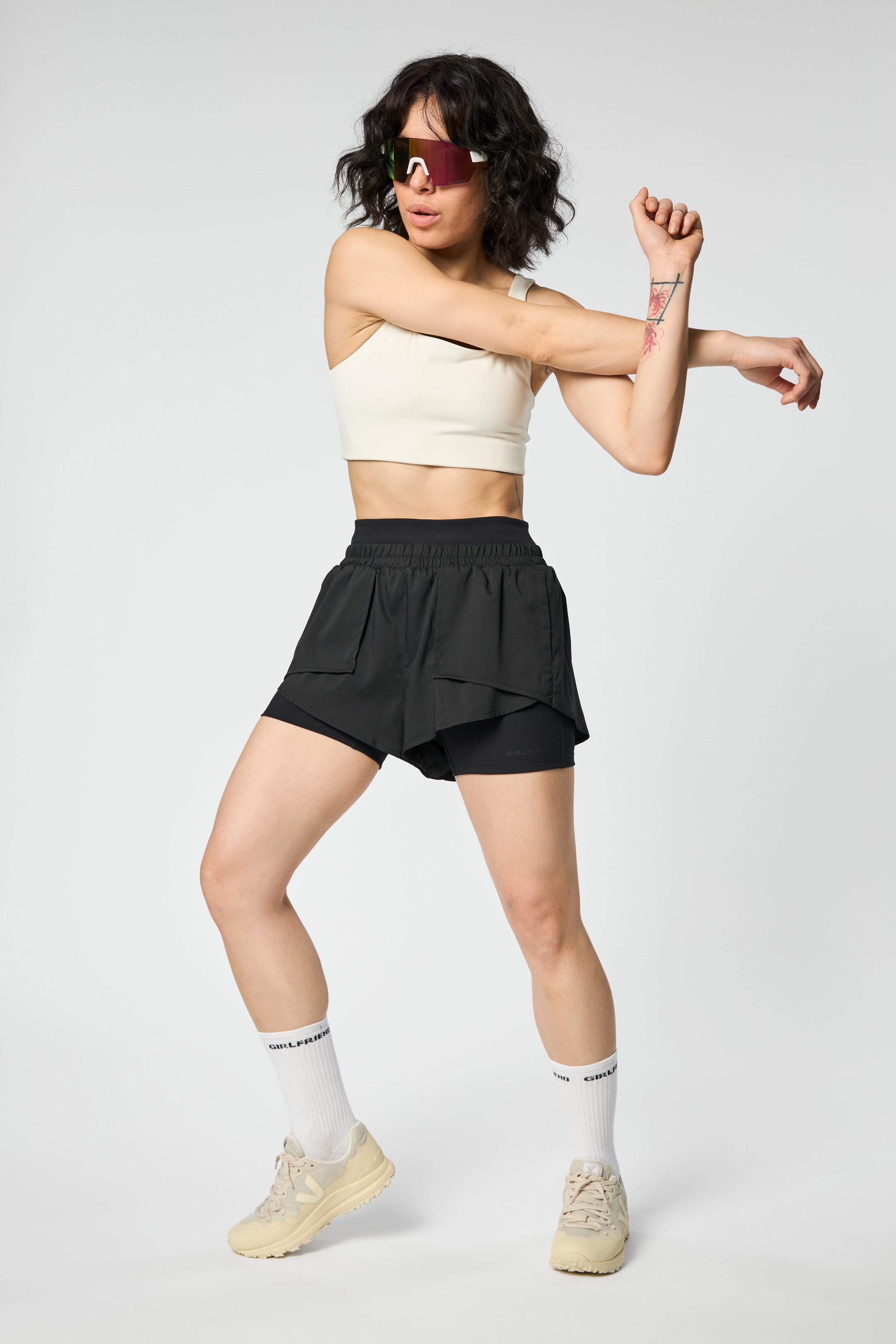 Fallon Trail Shorts, Black