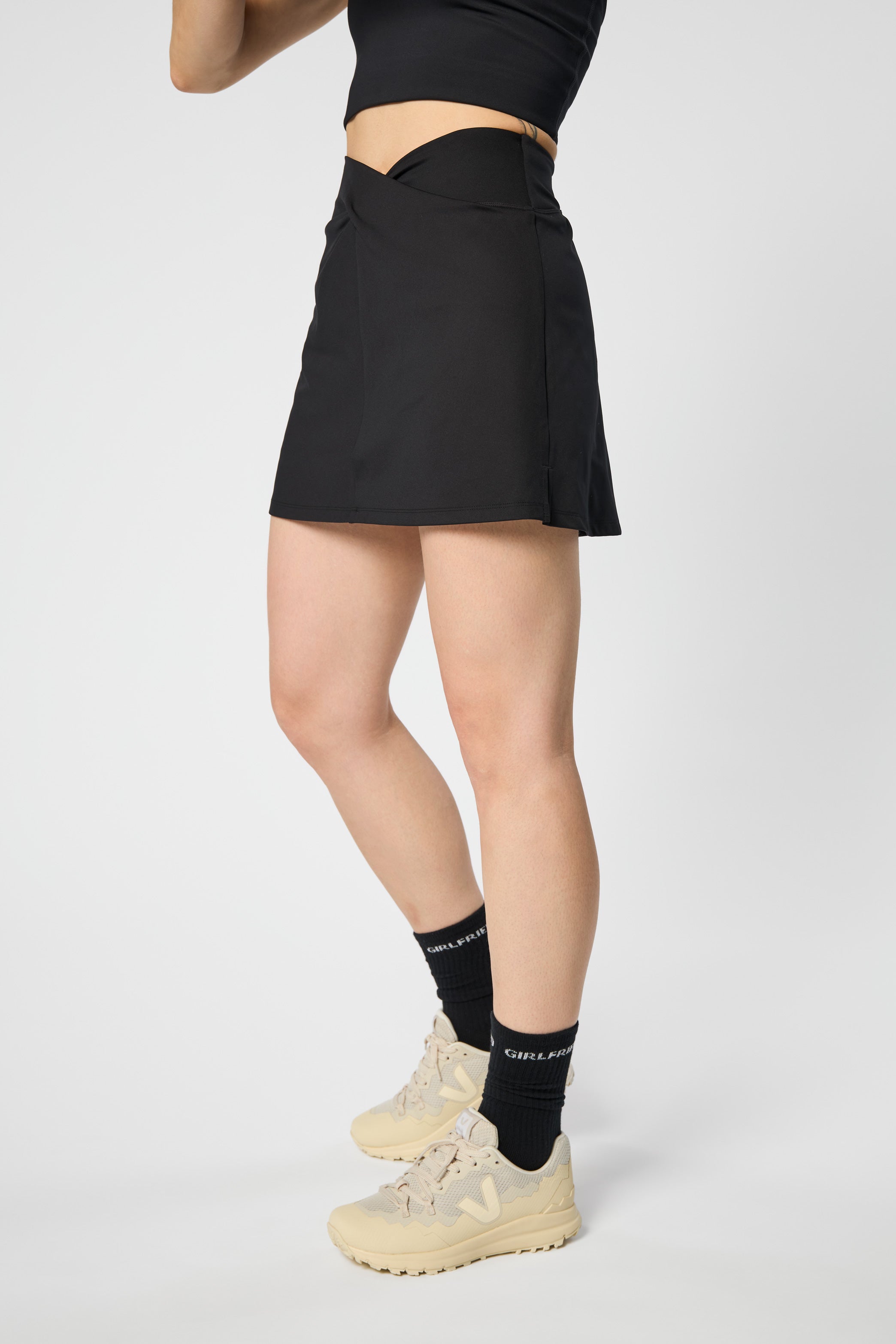 Twist Skort, Black